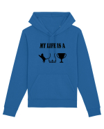 My life is a cat-ass-trophy v2 Hanorac Unisex Drummer