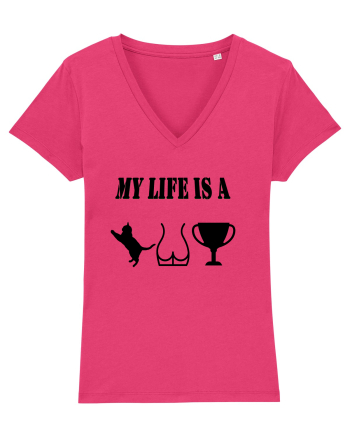 My life is a cat-ass-trophy v2 Raspberry