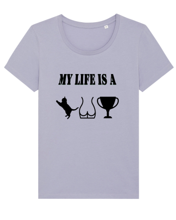 My life is a cat-ass-trophy v2 Lavender