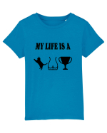 My life is a cat-ass-trophy v2 Tricou mânecă scurtă  Copii Mini Creator