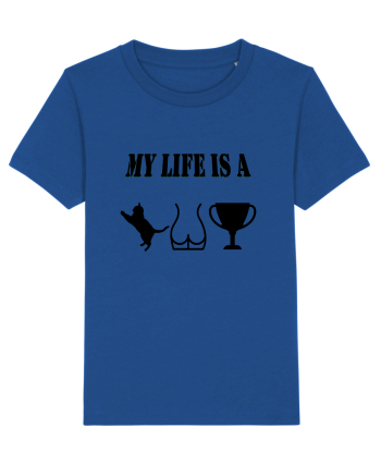 My life is a cat-ass-trophy v2 Majorelle Blue