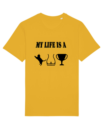 My life is a cat-ass-trophy v2 Spectra Yellow