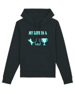 My life is a cat-ass-trophy v3 Hanorac Unisex Drummer