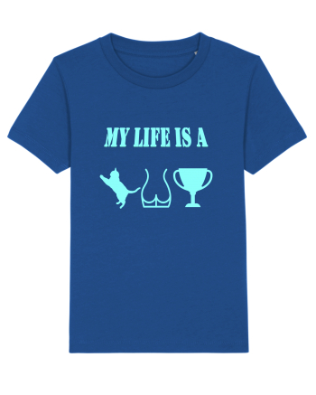 My life is a cat-ass-trophy v3 Majorelle Blue