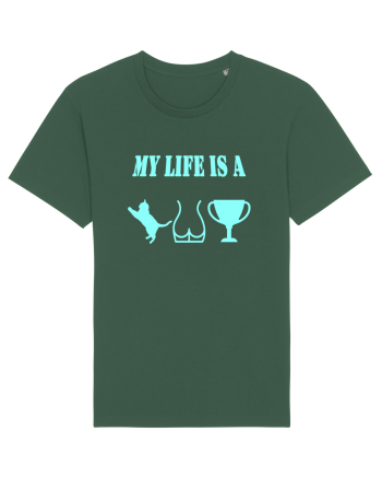 My life is a cat-ass-trophy v3 Bottle Green