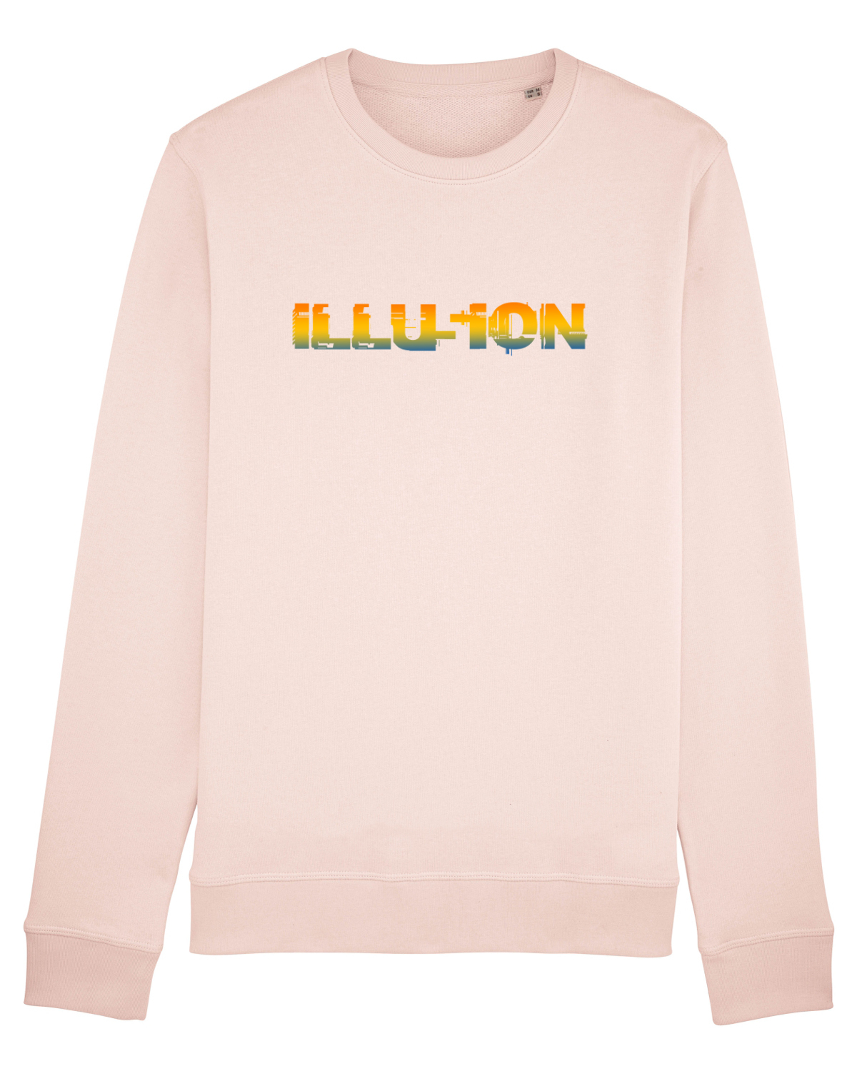 Bluză mânecă lungă Unisex Rise Candy Pink