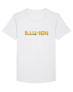 Illusion Tricou mânecă scurtă guler larg Bărbat Skater