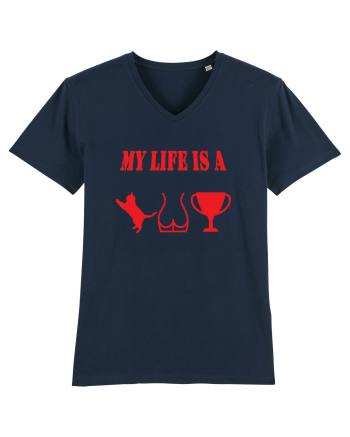 My life is a cat-ass-trophy v4 French Navy