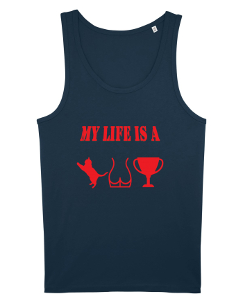 My life is a cat-ass-trophy v4 Navy