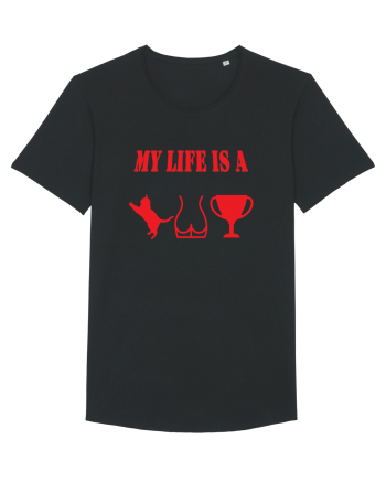 My life is a cat-ass-trophy v4 Black