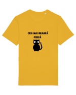 CEA MAI NEAGRA PISICA Tricou mânecă scurtă Unisex Rocker