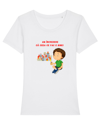 AM INCREDERE CA CEEA CE FAC E BINE White