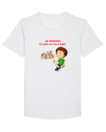 AM INCREDERE CA CEEA CE FAC E BINE Tricou mânecă scurtă guler larg Bărbat Skater