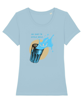 NU SUNT IN APELE MELE Sky Blue