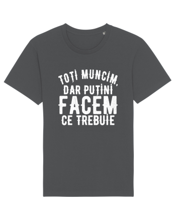 Toti muncim, dar putini facem ce trebuie Anthracite