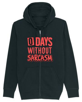 0 days without sarcasm Black