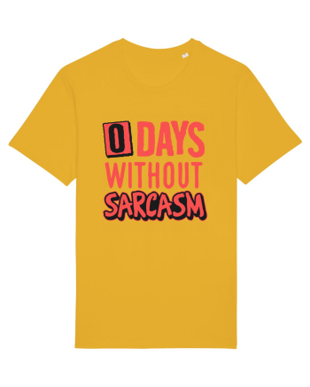 0 days without sarcasm Spectra Yellow