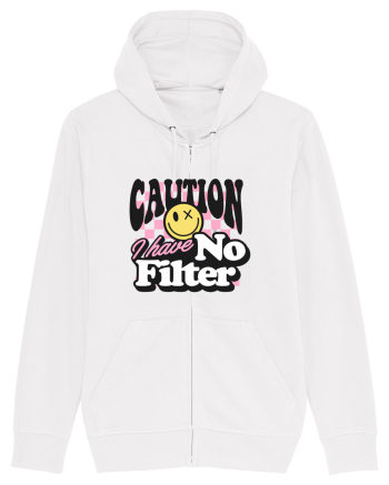 Caution I have no filter White