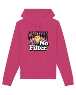 Caution I have no filter Hanorac Unisex Drummer