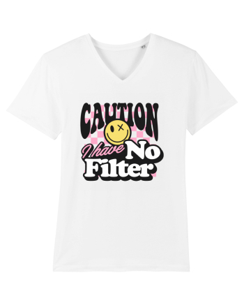Caution I have no filter White