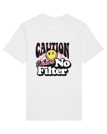 Caution I have no filter White