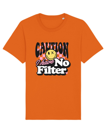 Caution I have no filter Bright Orange