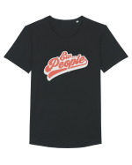 Ew People minimal Tricou mânecă scurtă guler larg Bărbat Skater