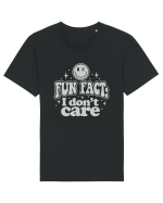 Fun fact I don't care Tricou mânecă scurtă Unisex Rocker