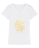 Limited Edition Tricou mânecă scurtă guler V Damă Evoker