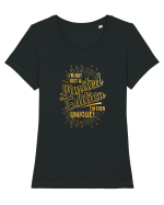 Limited Edition Tricou mânecă scurtă guler larg fitted Damă Expresser