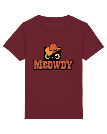 Meowdy Burgundy
