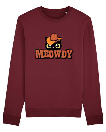 Meowdy Burgundy