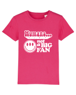 Humans not a big fan Tricou mânecă scurtă  Copii Mini Creator