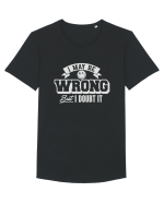 I may be wrong but I doubt it Tricou mânecă scurtă guler larg Bărbat Skater