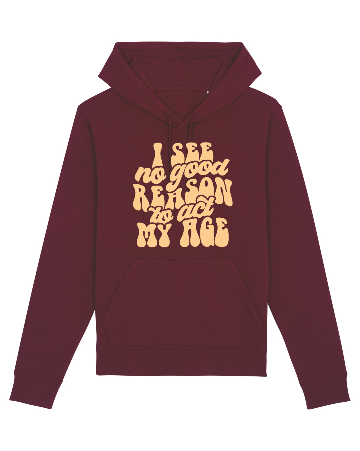 Hanorac Unisex Drummer Burgundy
