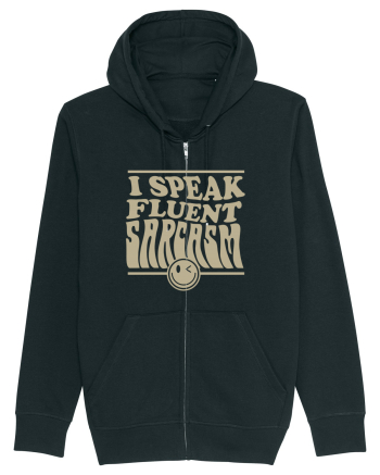 I speak fluent sarcasm Black
