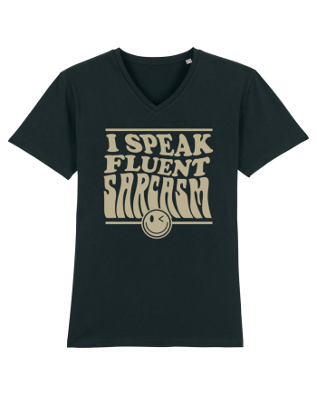 I speak fluent sarcasm Black