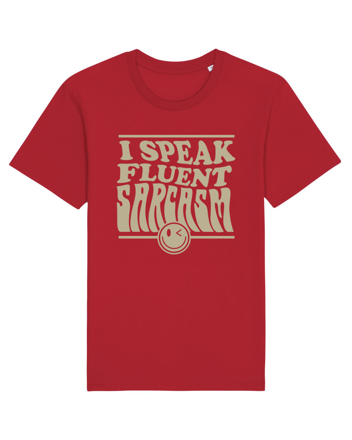 Tricou mânecă scurtă Unisex Rocker Red
