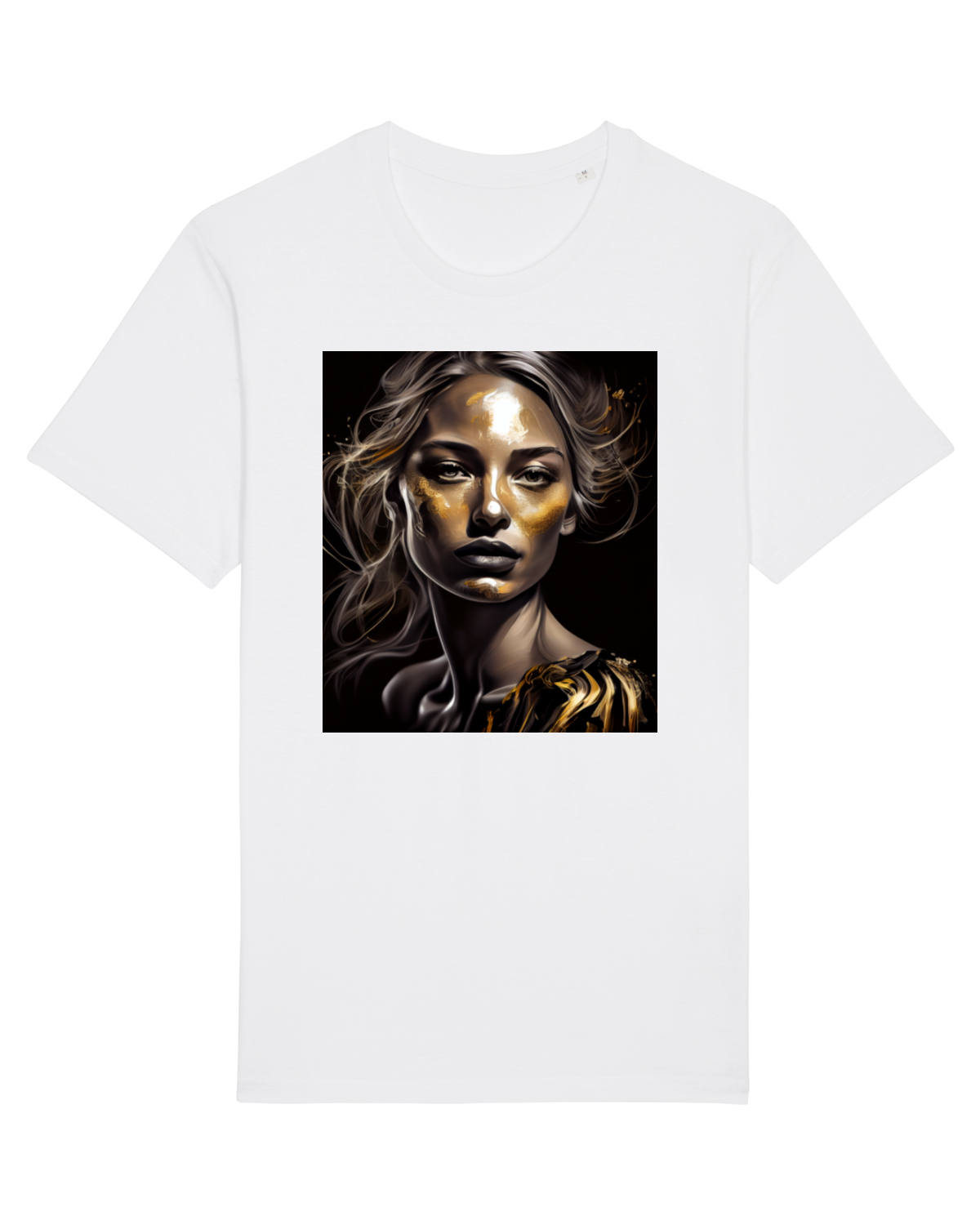Tricou mânecă scurtă Unisex Rocker White