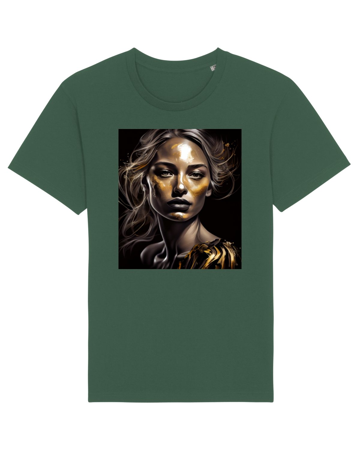 Tricou mânecă scurtă Unisex Rocker Bottle Green