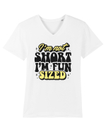 I'm not short, I'm fun sized Tricou mânecă scurtă guler V Bărbat Presenter