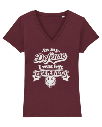 In my defense I was left unsupervised Burgundy