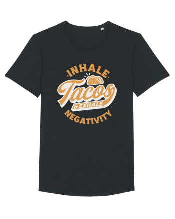 Inhale tacos and exhale negativity Black