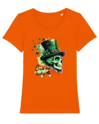 de St Patrick - Call me lucky Bright Orange