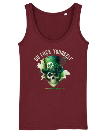 de St Patrick - Go luck yourself Burgundy