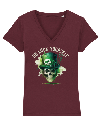 de St Patrick - Go luck yourself Burgundy