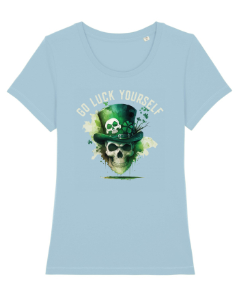 de St Patrick - Go luck yourself Sky Blue