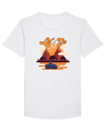 Let's Go Tricou mânecă scurtă guler larg Bărbat Skater