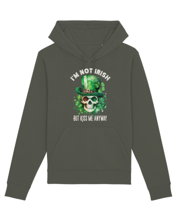 de St Patrick - I am not irish but kiss me anyway Khaki