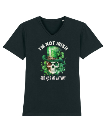 de St Patrick - I am not irish but kiss me anyway Black